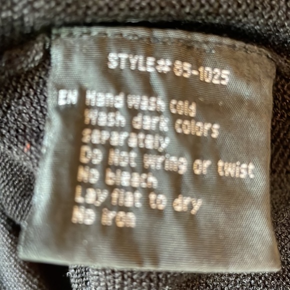 Revamped crop pull over sweater with hood acrylic and viscose blend Sz M - Picture 6 of 8